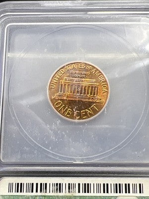 1960 D 1c Lincoln Memorial Cent ICG MS67 RD #132 Used Holder