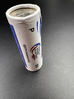 US Mint Certified 2023 P Edith Kanaka'Ole Women's Quarter 40 Coin BU Roll