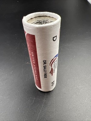 US Mint Certified 2022 D Sally Ride Women's Quarter 40 Coin BU Roll
