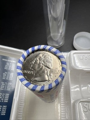 US Mint Certified 1999 P 25c New Jersey State Statehood Quarter Roll BU UNC