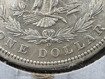 1880 O Morgan Dollar Coin Micro o Variety Morgan Dollar XF EF Details SK#A