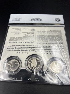 2015 Homestead 3 Coin P D S US Mint ATB Set