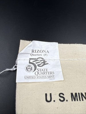 U.S. Mint Bag of 100 2008 P 25c Arizona State Statehood Quarters BU UNC