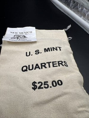 U.S. Mint Bag of 100 2008 P 25c New Mexico State Statehood Quarters BU UNC