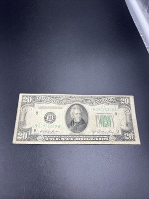 1950 A $20 FRN Federal Reserve Note St. Louis District VG Circ #289