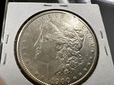 1900 P $1 Morgan Silver Dollar Coin VAM 11 Double Die Reverse DDR AU Details