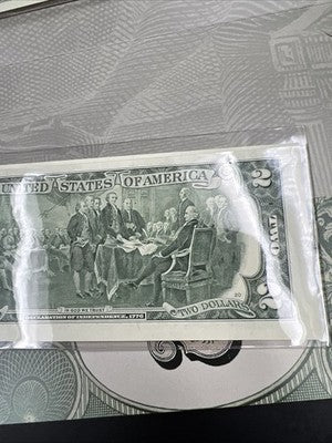 Matching Serial # 2003 A 2009 $2 FRN Federal Reserve Note 2013 Double deuce set