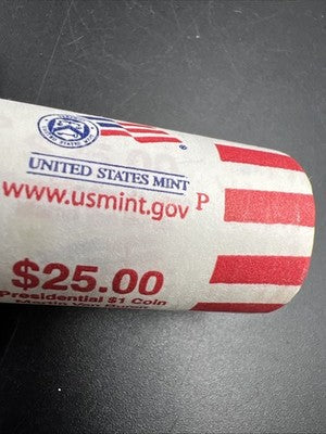 2008 P Martin Van Buren Presidential Dollar US Mint BU Roll 25 Coins