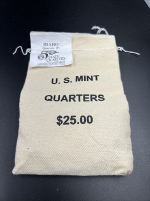 U.S. Mint Bag of 100 2007 P Idaho State Statehood Quarters BU UNC