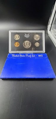 5 Set US OGP Clad Proof Set Lot Collection 1968 - 1972 S - 5 Total sets 25 Coins