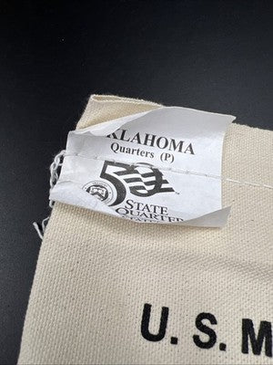 U.S. Mint Bag of 100 2008 P 25c Oklahoma State Statehood Quarters BU UNC