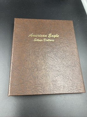 USED Dansco Album 7181 American Silver Eagle - Empty No Coins
