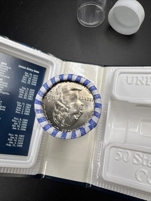 US Mint Certified 2003 P Illinois State Statehood Quarter Roll BU UNC