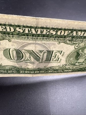 1935 D $1 One Dollar Blue Seal Silver Certificate VF Very Fine Circ #092