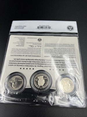 2015 Bombay Hook 3 Coin P D S US Mint ATB Set