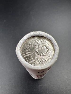 US Mint Certified 2024 D Zitkala Sa Women's Quarter 40 Coin BU Roll