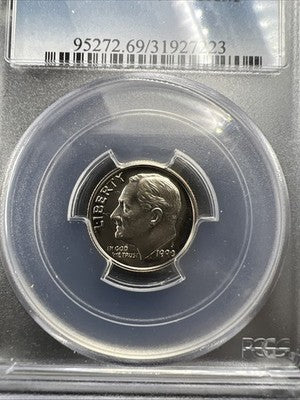 1990 S 10c Roosevelt Copper Nickel Dime Coin PR69 DCAM Proof #223