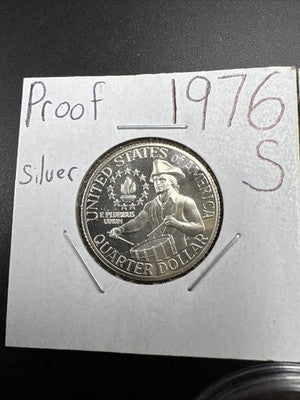 Bicentennial Collector's set 40% Silver Proof 25c & CU-NI Proof 1976 25c & 50c