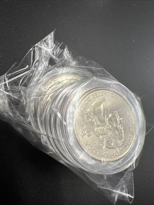Lot of 6 US Coins 1x 1991 MT Rushmore Proof 50c 5x 2008 Arizona 25x BU