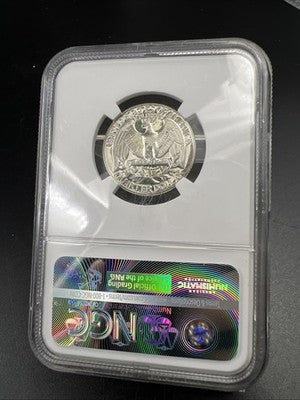 1953 P 25c Washington Silver Proof Quarter Coin PF66 * Star NGC Cameo Obverse