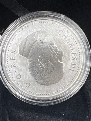 2025 Canada 5 Cents 1 Oz Silver Beaver Coin in Box & COA