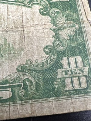 1934 Mule A $10 FRN Ten Dollar Federal Reserve Note New York District Good Circ