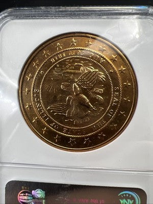 1968 Illinois Sesquicentennial Bronze Medal NGC CH BU MS64
