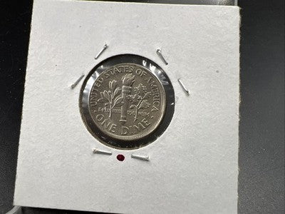 Broadstrike error 2005 P 10c Roosevelt Dime Coin CH AU w/ Die Crack Reverse