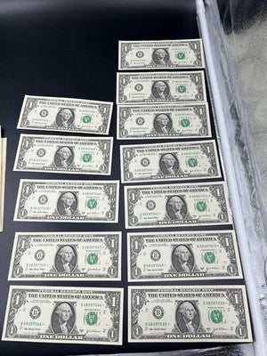 30 Consecutive 2003 * Star FRN Federal Reserve Notes UNC to UNC Details #50