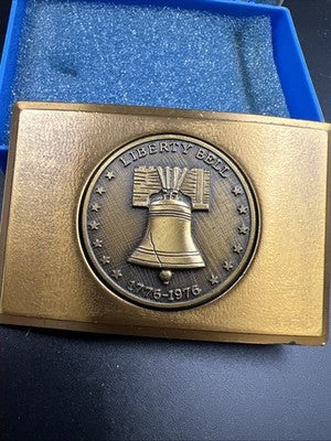 Liberty Bell Belt Buckel 1776 - 1976 US Bicentennial