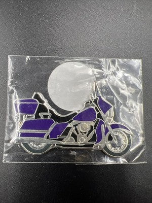 2007 SOMALIREPUBLIC Harley Davidson $1 Purple Cruiser Motorcycle Coin