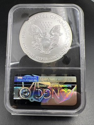 2020 S Emergency Production 1 Oz American Silver Eagle Moy Signature NGC MS70 #1