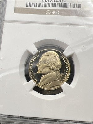 1978 s 5c Jefferson Proof Nickel Coin PF67 UCAM #039