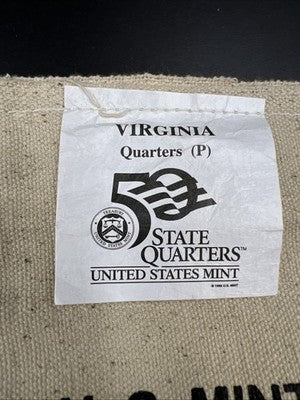 U.S. Mint Bag of 100 2000 P 25c Virginia State Statehood Quarters BU UNC