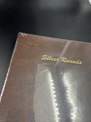 Dansco Album 7084 Silver Rounds Empty No Coins New in Shrink Wrap SK#A