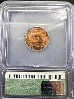 1963 p 1c Lincoln Memorial Cent ICG MS67 RD #221