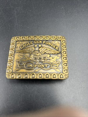 Balfour Large Belt Buckle DuPont Eagle Used