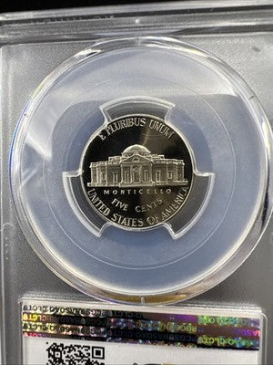 2008 S 5c Jefferson Nickel Coin PCGS PR69 DCAM #77
