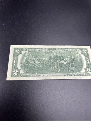 1976 $2 Two Dollar Bicentennial FRN Federal Reserve Note CH AU #53