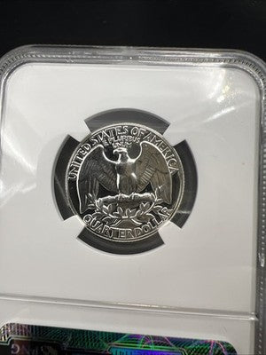 1963 25c Washington Silver Quarter Proof Coin NGC PF67 #023
