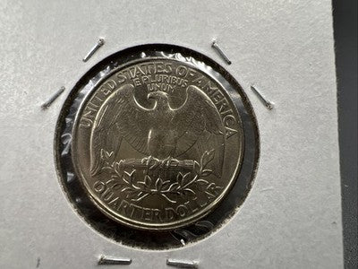 1998 D 25c Washington Quarter Coin Double Struck Major Error CH BU UNC