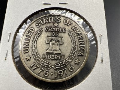 1976 Paul Revere Cradle of Liberty Bicentennial Token Nice Condition