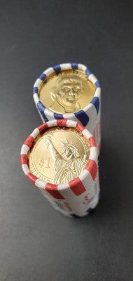 2007 P Thomas Jefferso Presidential Dollar US Mint BU Roll 25 Coins Uncirculated