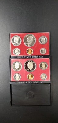 6 Set US OGP Clad Proof Set Lot Collection 1973 - 1978 S - 6 Total sets 30 Coins