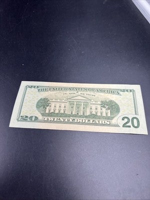 2013 $20 FRN Federal Reserve Note AU About UNC Circ Neat Serial # 88882784
