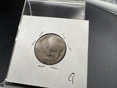 Hobo Buffalo Nickel Coin Modern Carving SKU#Q