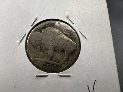 Hobo Buffalo Nickel Coin Modern Carving SKU#V