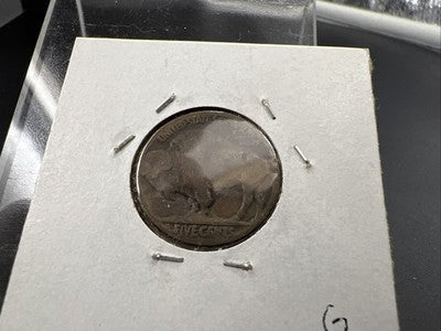 Hobo Buffalo Nickel Coin Modern Carving SKU#G