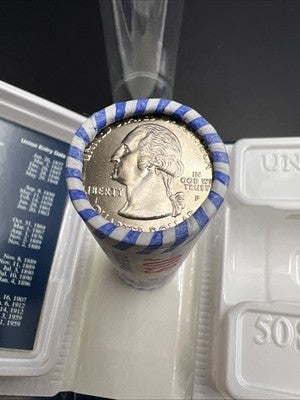 US Mint Certified 2002 P Ohio State Statehood Quarter Roll BU UNC