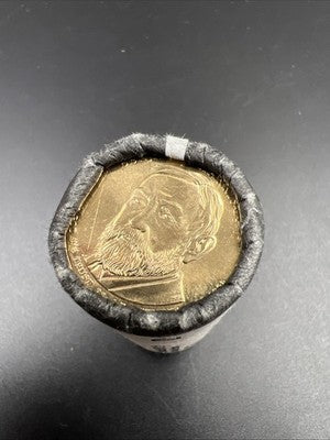 2012 D Benjamin Harrison Presidential Dollar US Mint BU Roll 25 Coins Unc